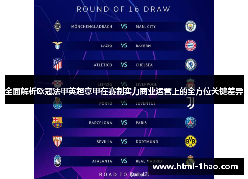 全面解析欧冠法甲英超意甲在赛制实力商业运营上的全方位关键差异 全面解析欧冠法甲英超意甲在赛制实力商业运营上的全方位关键差异